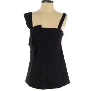 Marc Jacobs black sleeveless bow top